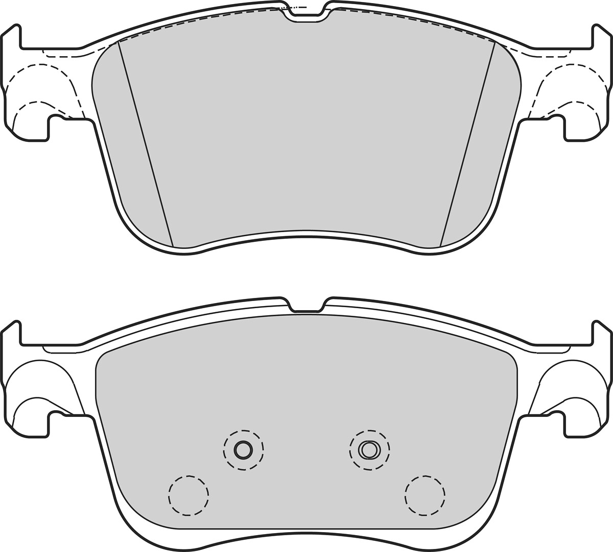 Jeu de 4 plaquettes de frein VALEO ref. 302729
